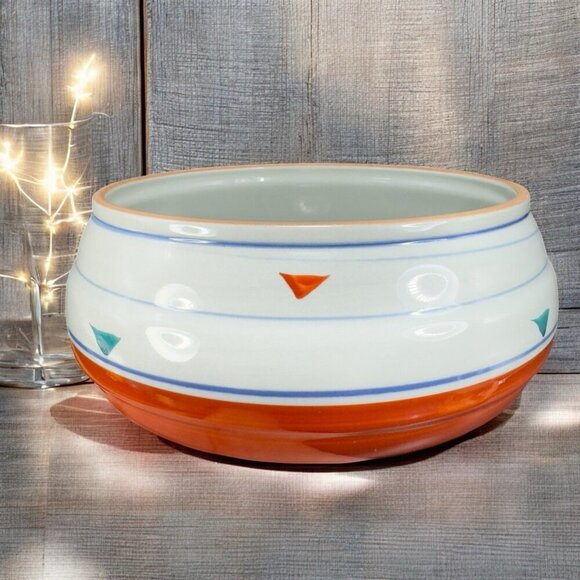 Royal Nobilta Bowl Handmade Stoneware Bowl Dish Planter Made In England Vintage - Picture 2 of 15